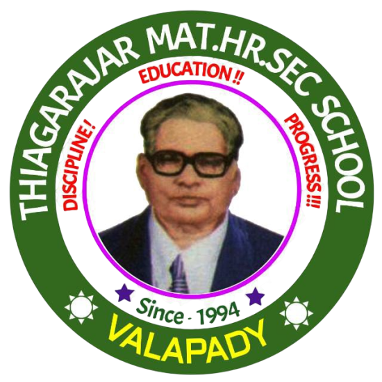 Thiyagarajar Matric Hr. Sec. School Logo